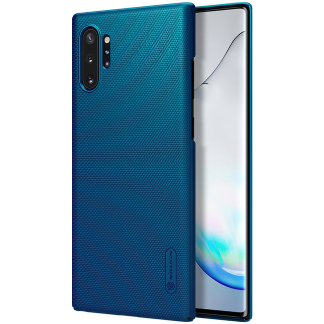 Nillkin Super Frosted Shield Hard Back Cover Case for Samsung Galaxy Note 10 Plus (Blue)