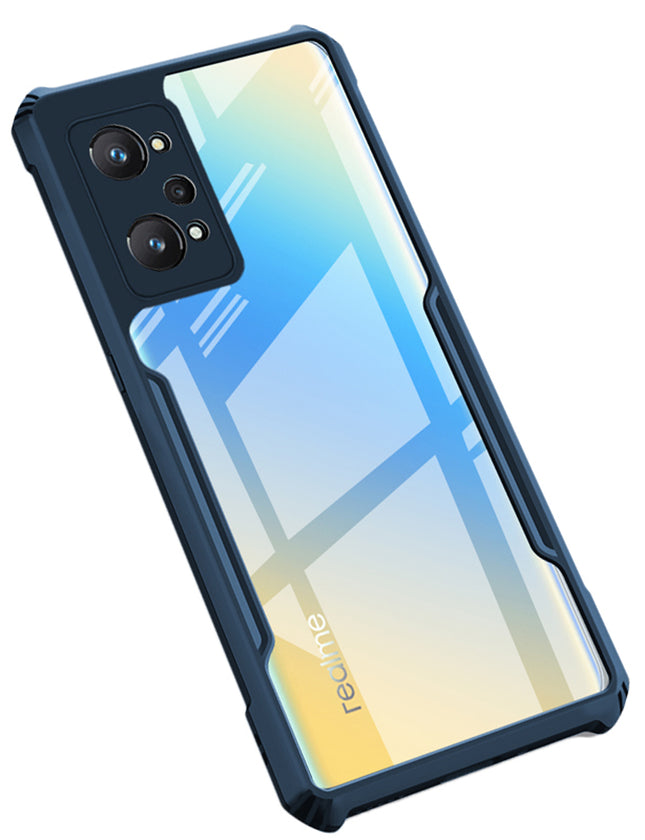 Beetle for Realme GT NEO 2 Back Case, [Military Grade Protection] Shock Proof Slim Hybrid Bumper Cover (Blue)