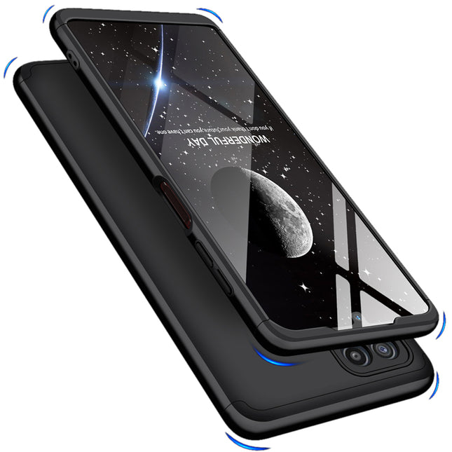 Double Dip Full 360 Protection Back Case Cover for Samsung Galaxy M32 (Black)