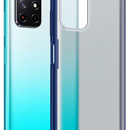 Shield Frosted Acrylic Back Shock Proof Case Cover for Redmi Note 11T (5G) (Blue)