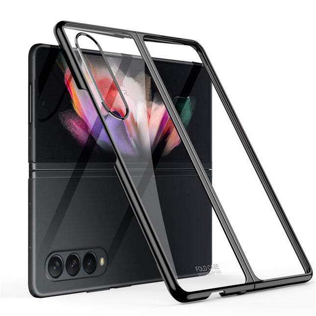 Phantom Ultra Thin Back Case for Samsung Galaxy Z Fold3 , Full Body Protection Back Cover , Black