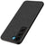 Soft Full Fabric Protective Back Case Cover for Samsung Galaxy S22 (Black)