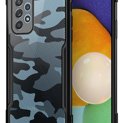 Beetle Camouflage for Samsung Galaxy A73 (5G) Back Case, [Military Grade Protection] Shock Proof Slim Hybrid Bumper Back Cover , Black