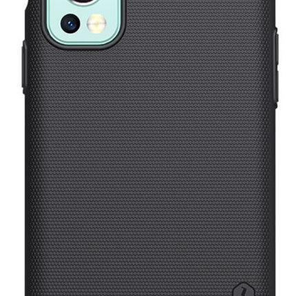 Nillkin Super Frosted Shield Hard Back Cover Case for Oneplus Nord 2 (5G) (Black)