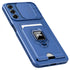 Mobizang Bisen Back Cover for Samsung Galaxy S20 FE,Shockproof Slim Bumper Back Case (Blue)