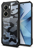 Mobizang Beetle Camouflage Back Cover for Vivo V29E | [Military Grade Protection] Shock Proof Slim Hybrid Bumper Case (Black)