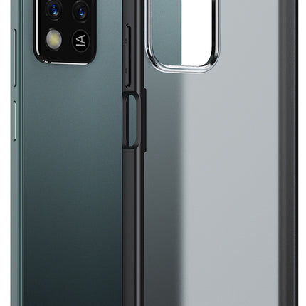 Shield Frosted Acrylic Back Shock Proof Case Cover for Xiaomi 11i HyperCharge (Black)