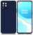 Matte Lens Protective Back Cover for OnePlus 9R / One Plus 8T , Slim Silicone with Soft Lining Shockproof Flexible Full Body Bumper Case , Blue