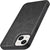 Tux Back Case for Apple iPhone 13 Mini , Slim Leather Case with Soft Edge Shockproof Back Cover (Black)