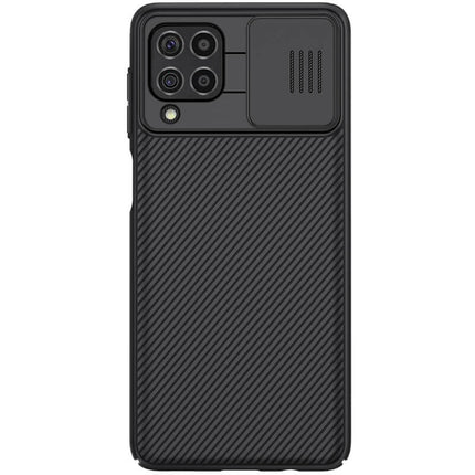 Nillkin Samsung Galaxy F62 Case, CamShield Series Case with Slide Camera Cover Slim Protective Case (Black)