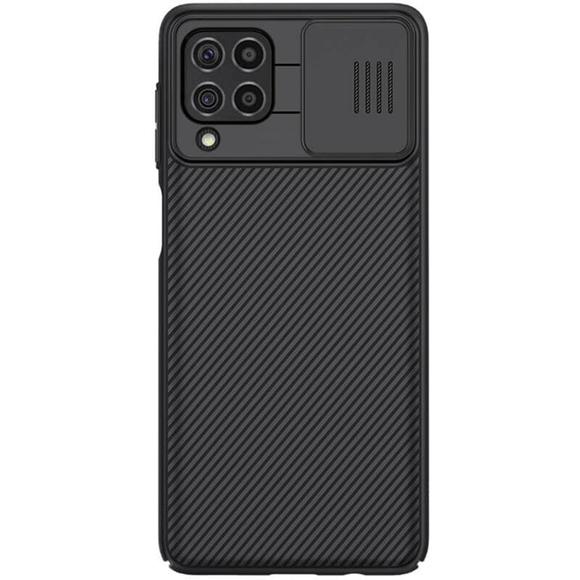Nillkin Samsung Galaxy F62 Case, CamShield Series Case with Slide Camera Cover Slim Protective Case (Black)