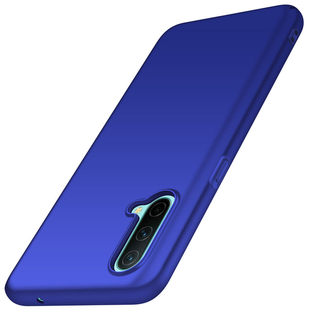 Silk Smooth Finish [Full Coverage] All Sides Protection Slim Back Case Cover for OnePlus Nord CE (5G) / One Plus Nord CE (5G) (Blue)