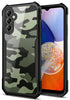 Mobizang Beetle Camouflage Back Cover for Samsung Galaxy F54 (5G) | [Military Grade Protection] Shock Proof Slim Hybrid Bumper Case (Black)