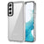 Mobizang Warrior Acrylic Clear Back Cover For Samsung Galaxy S23 Plus | Slim Shockproof [Military Grade Protection] Hybrid Bumper Case (Clear Sides)