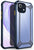 Unicorn for Xiaomi Mi 11 Lite Clear Back Case, [Military Grade Protection] Shock Proof Slim Hybrid Bumper Cover (Blue)