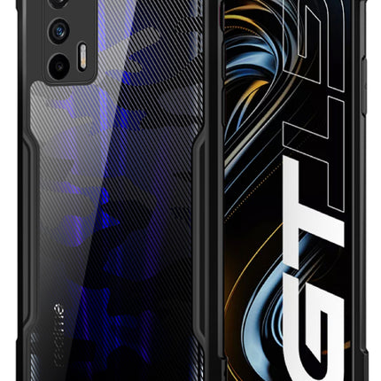 Beetle Camouflage for Realme GT Back Case, [Military Grade Protection] Shock Proof Slim Hybrid Bumper Cover (Black)