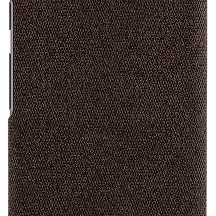 Mobizang Woven Soft Fabric Case for Google Pixel 7A Back Cover , Slim Hard Anti Slip Cover (Brown)