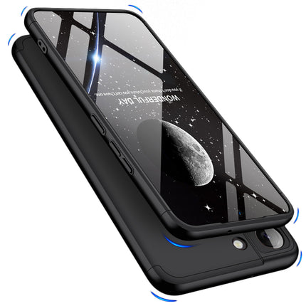 Double Dip Full 360 Protection Back Case Cover for Samsung Galaxy S22 (Black)