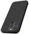 Mobizang Soft Full Fabric Protective Back Case Cover for Apple iPhone 15 Pro | Shockproof Slim Hard Anti Slip Back Case (Black)