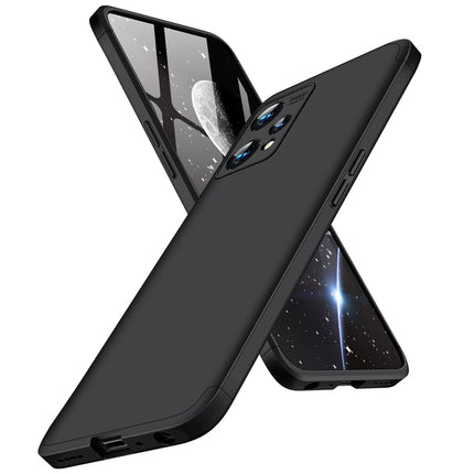 Double Dip Full 360 Protection Back Case Cover for Realme 9 PRO (Black)