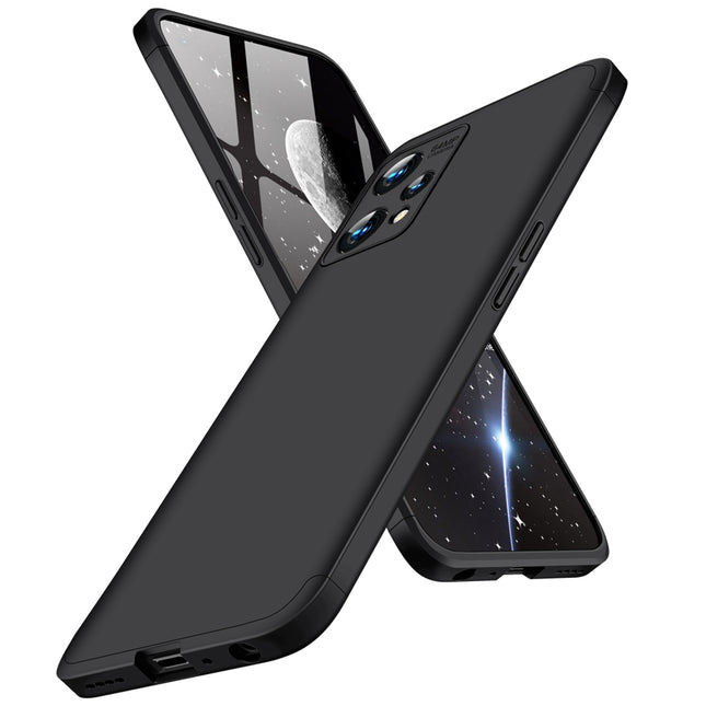 Double Dip Full 360 Protection Back Case Cover for Realme 9 PRO (Black)