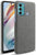 Woven Soft Fabric Case for Motorola Moto G60 Back Cover, Shock Protection Slim Hard Anti Slip Back Cover (Grey)