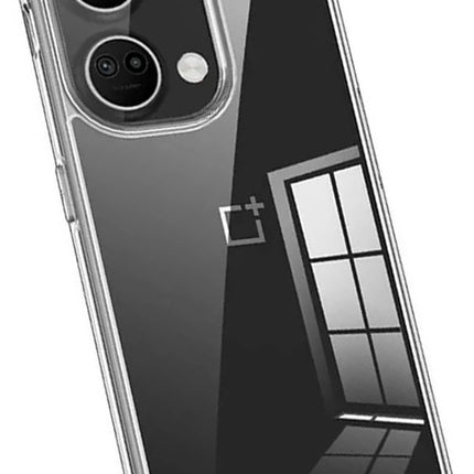 Mobizang Shield Clear Acrylic Back Shock Proof Case Cover for OnePlus Nord 3 (Transparent)