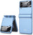 Mobizang PC Back with magnetic hinge for Galaxy Z Flip 4 - Sky Blue