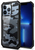 Beetle Camouflage for Apple iPhone 13 Pro Back Case, [Military Grade Protection] Shock Proof Slim Hybrid Bumper Cover (Black)