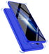Mobizang Double Dip Full 360 Protection Back Case Cover for Vivo V25 PRO (5G) (Blue)