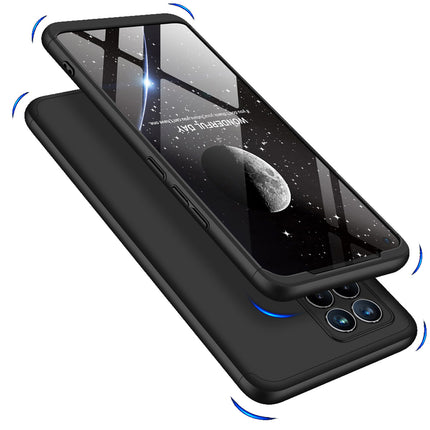 Double Dip Full 360 Protection Back Case Cover for Realme 8 (5G) (Black)