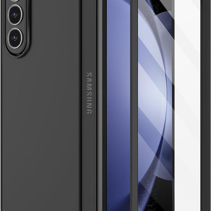 Mobizang Ultra Thin Back Case for Samsung Galaxy Z Fold 5 | Full Body Protection Hard Back Cover, Black