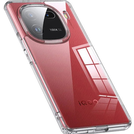 Mobizang Shield Clear Acrylic Back Shock Proof Case Cover for IQOO 12 (Transparent)