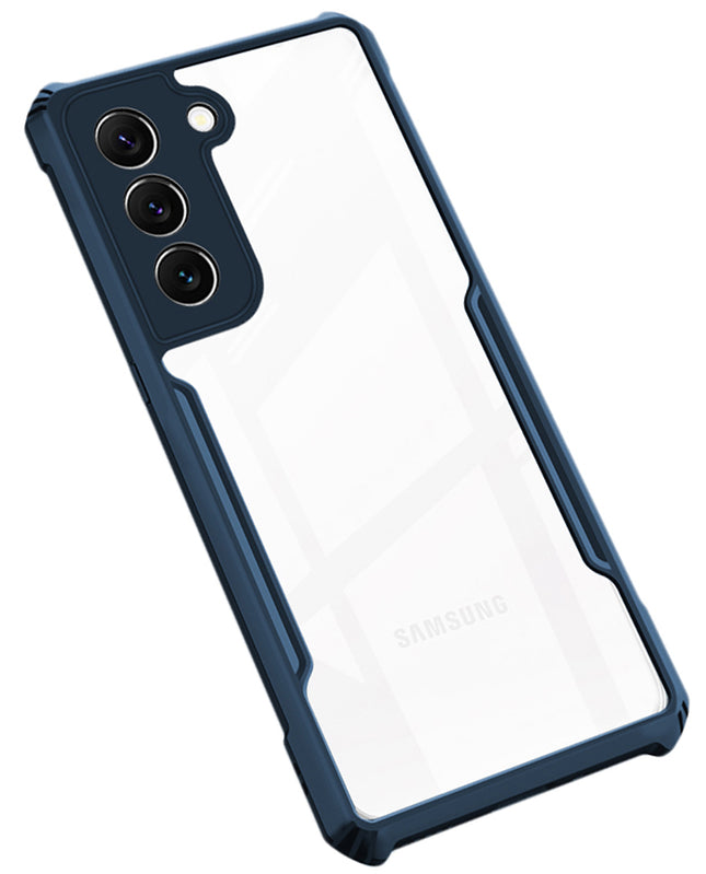 Beetle for Samsung Galaxy S22 Plus Back Case, [Military Grade Protection] Shock Proof Slim Hybrid Bumper Cover (Blue)