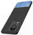 Mobizang Soft Fabric & Leather Hybrid for Vivo IQOO Neo 7 (5G) Back Cover | Shockproof Hybrid Slim Hard Anti Slip Back Case (Black, Blue)
