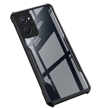 Beetle for Realme 9i Back Case, [Military Grade Protection] Shock Proof Slim Hybrid Bumper Cover (Black)