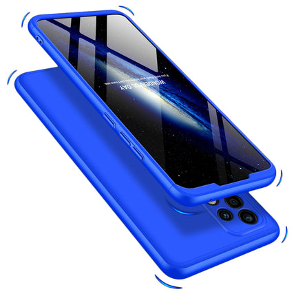 Double Dip Full 360 Protection Back Case Cover for Samsung Galaxy A72 (Blue)