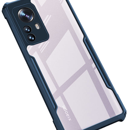 Beetle for Xiaomi 12 PRO (5G) Back Case, [Military Grade] Shockproof Slim Hybrid Cover (Blue)