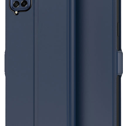 Mobizang Noble Slim Magnetic Leather Flip Case Cover for Samsung Galaxy M53 (5G) (Blue)