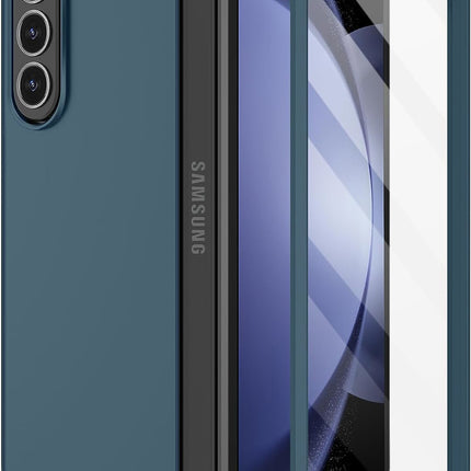 Mobizang Ultra Thin Back Case for Samsung Galaxy Z Fold 5 | Full Body Protection Hard Back Cover, Gray Green