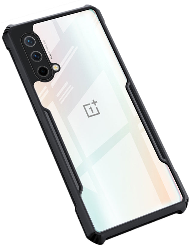 Beetle for OnePlus Nord CE (5G) Back Case, [Military Grade Protection] Shock Proof Slim Hybrid Bumper Cover (Black)