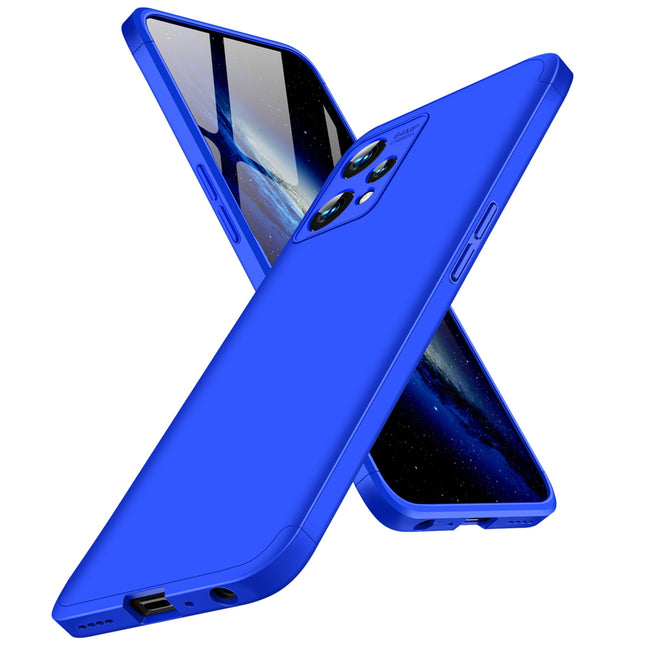 Double Dip Full 360 Protection Back Case Cover for Realme 9 PRO (Blue)