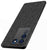 Mobizang Soft Full Fabric for Vivo V27 (5G) Back Cover | Shockproof Slim Hard Anti Slip Back Case (Black)