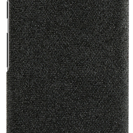 Mobizang Woven Soft Fabric Case for Google Pixel 7A Back Cover , Slim Hard Anti Slip Cover (Black)