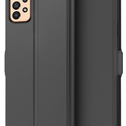 Mobizang Noble Slim Magnetic Leather Flip Case Cover for Samsung Galaxy A33 (5G) (Black)