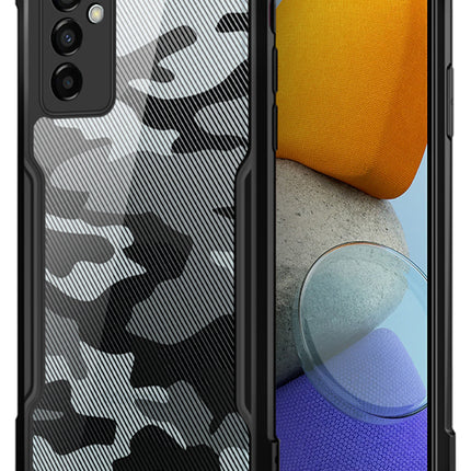 Beetle Camouflage for Samsung Galaxy F23/M23 Back Case, [Military Grade] Shockproof Slim Hybrid Cover (Black)