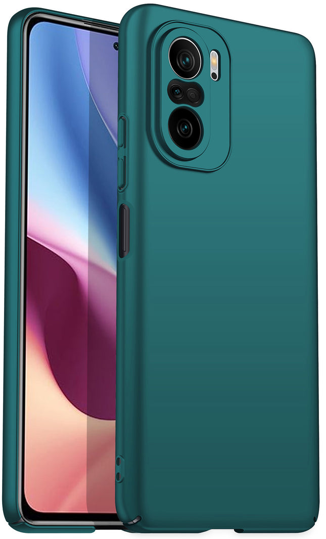 Silk Smooth Finish [Full Coverage] All Sides Protection Slim Back Cover For Xiaomi Mi 11X / 11X Pro (Green)