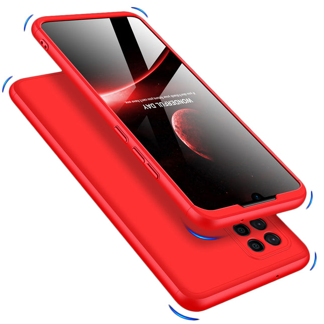 Double Dip Full 360 Protection Back Case Cover for Samsung Galaxy M42 (Red)