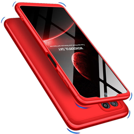 Double Dip Full 360 Protection Back Case Cover for Samsung Galaxy M32 (Red)