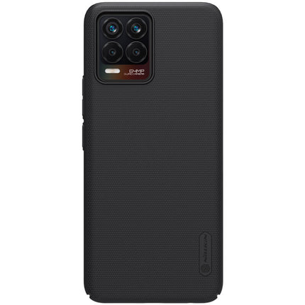 Nillkin Frosted Shield Hard Back Case Cover for Realme 8 Pro / Realme 8 (4G) (Black)